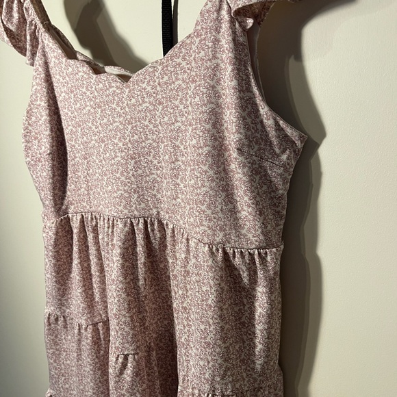 Monteau Dress - lilac floral juniors size L - Picture 3 of 7